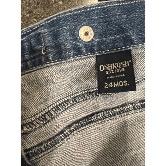 OshKosh Jean Jacket size 24M - Picture 6 of 10